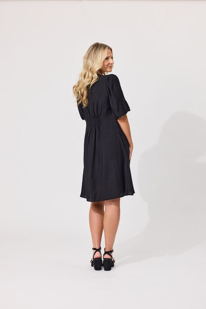 LEMON TREE DESIGN - RICO DRESS - BLACK