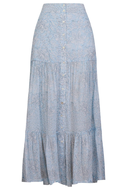 ISLE OF MINE WILMA SKIRT - LIGHT BLUE