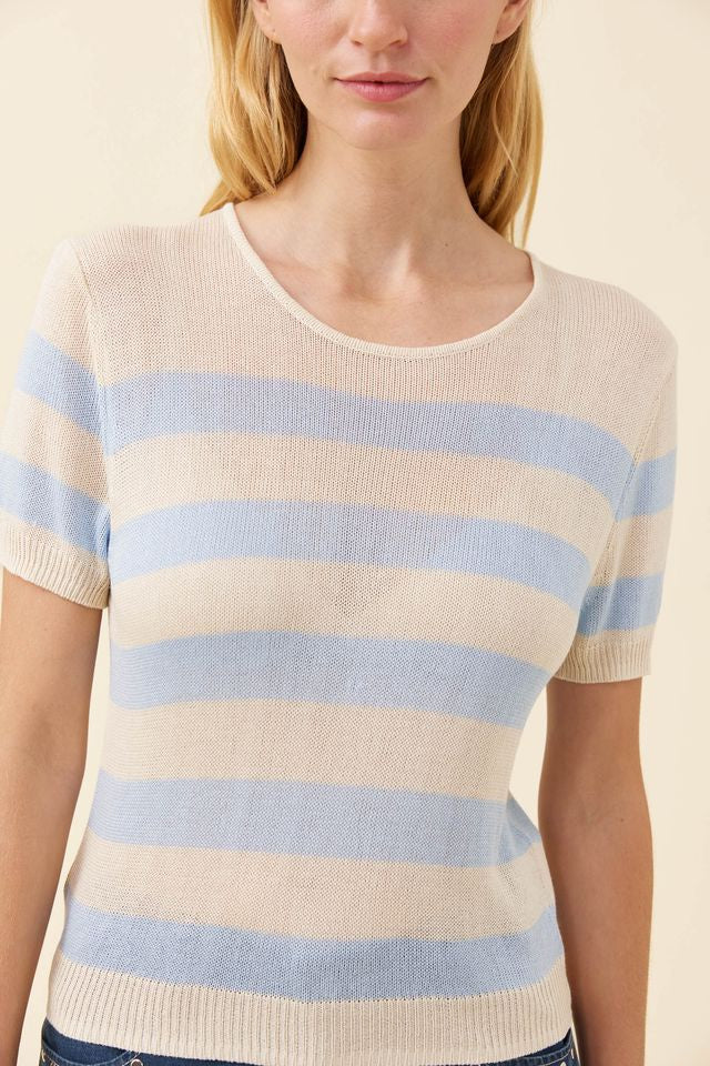 ISLE OF MINE MARCELLE T-SHIRT - CANVAS