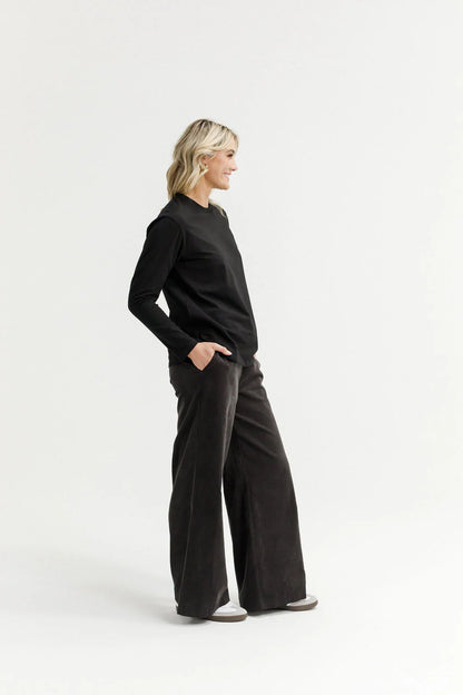 HOME-LEE SAWYER PANTS - GRAPHITE