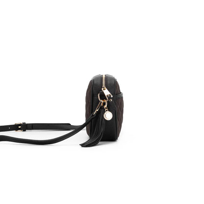 BLACK CAVIAR MAXINE  CROSSBODY BAG - COCO