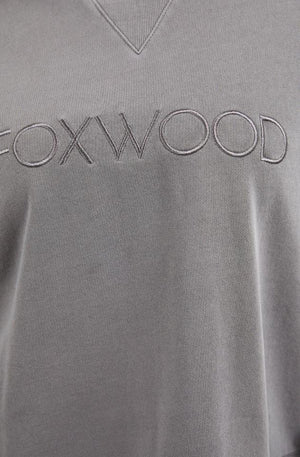 FOXWOOD SIMPLIFIED CREW - CHARCOAL - 55X0104.COAL