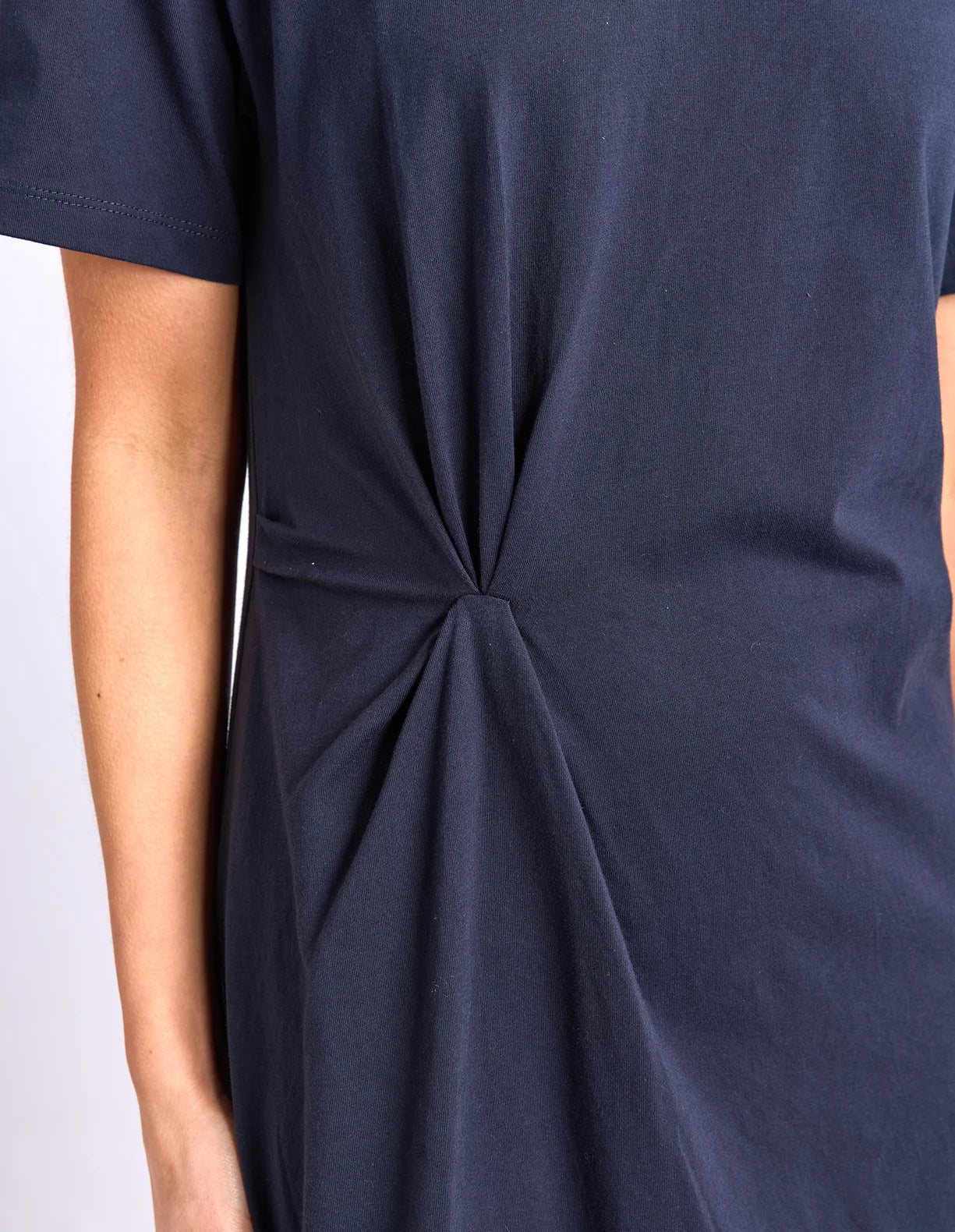 FOXWOOD TIED DRESS - NAVY