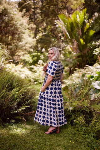 LIBERTINE THE LABEL - SIENNA DRESS - INDIGO