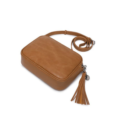 BLACK CAVIAR BAGS - INDIE CROSSBODY - TAN