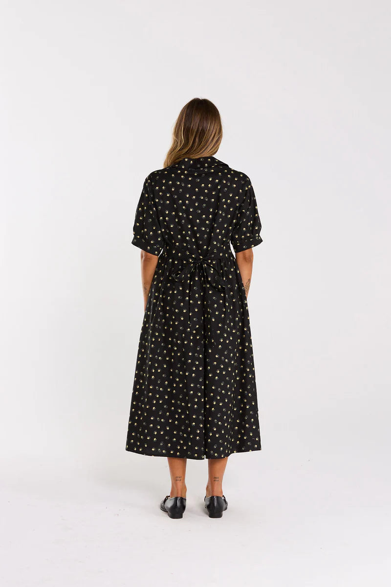 THING THING LUMIE DRESS - GOLDEN ROSE