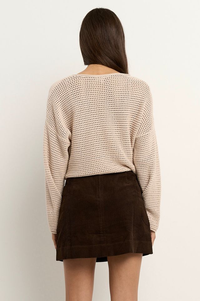 RE:UNION DAWN CROCHET JUMPER - STRING