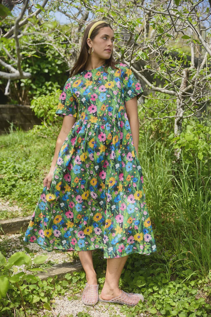 THING THING LUCETTE DRESS - FLORABURST