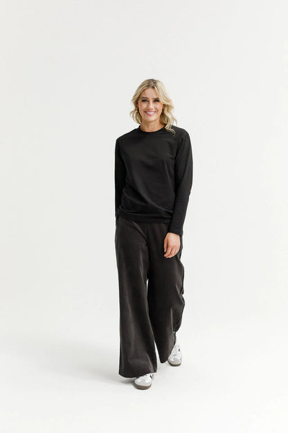 HOME-LEE SAWYER PANTS - GRAPHITE