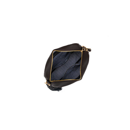 BLACK CAVIAR MAXINE  CROSSBODY BAG - COCO