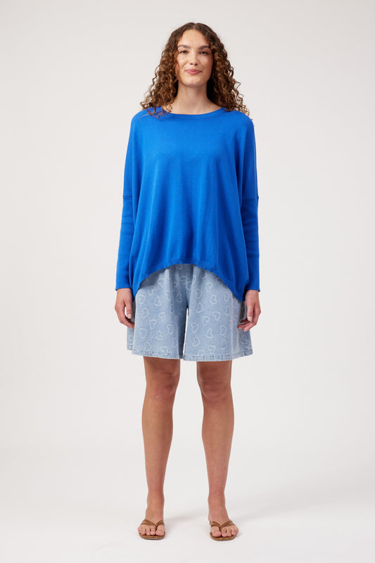 HAVEN JUMPER -  COBALT