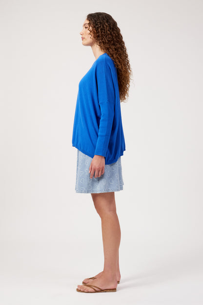 HAVEN JUMPER -  COBALT