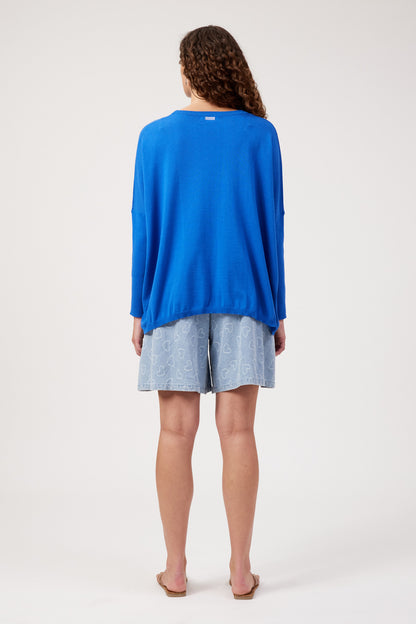 HAVEN JUMPER -  COBALT