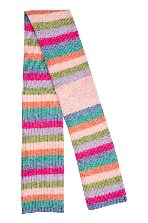 HAVEN ALASKA STRIPE SCARF - PINK