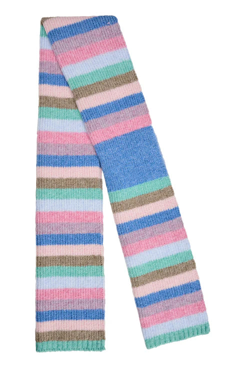 HAVEN ALASKA STRIPE SCARF - TAN