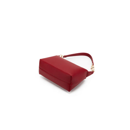 BLACK CAVIAR ELODIE CROSSBODY BAG - DEEP RED