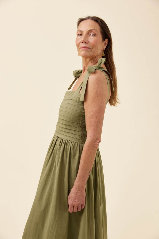 ISLE OF MINE ROSA TANK DRESS - SAGE