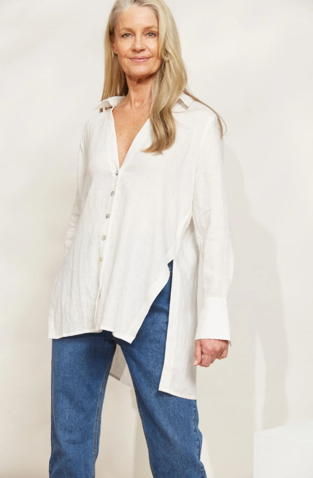 EB & IVE SOJOURN SHIRT - OPAL - 2566902