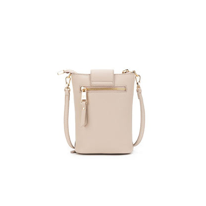 BLACK CAVIAR BAGS - LAINEY PHONE CROSSBODY - OATMEAL
