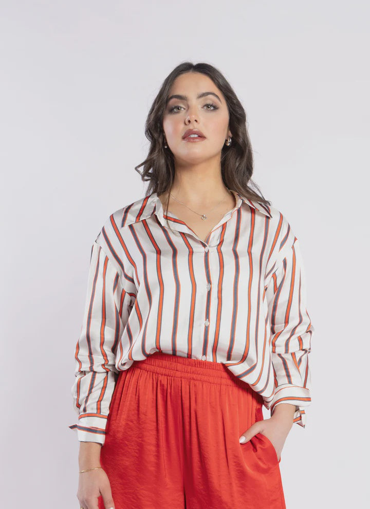 DRAMA THE LABEL IT'S HER SHIRT - FRENCH STRIPE
