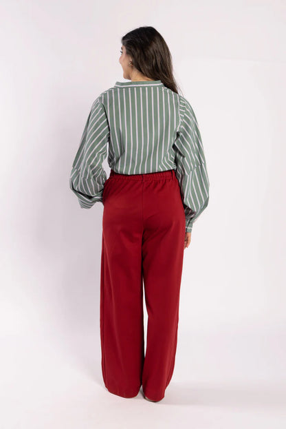 DRAMA THE LABEL LAKE PANT - WINE PONTI