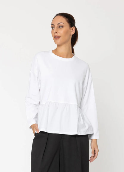 TWO BY TWO MELLEN TOP - WHITE