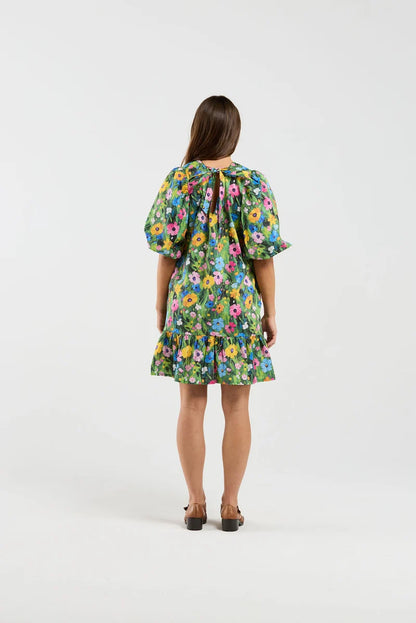 THING THING WHIZ DRESS - FLORABURST