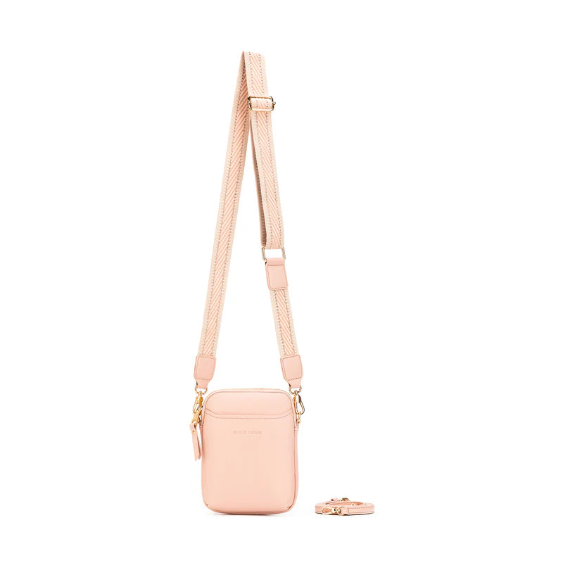 BLACK CAVIAR MIKA PHONE CROSSBODY BAG - PINK