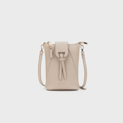 BLACK CAVIAR LAINEY PHONE/CROSSBODY BAG - OATMEAL