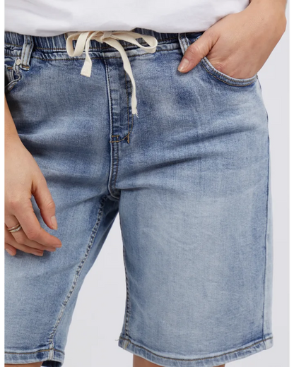 FOXWOOD GABBY BERMUDA SHORT - BLUE