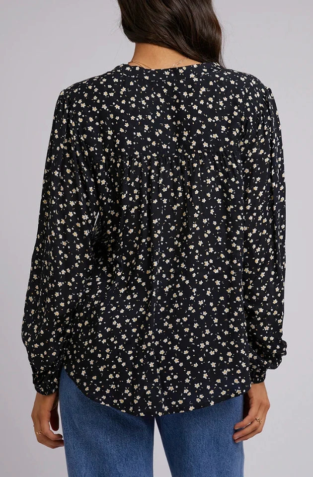 ALL ABOUT EVE LILY FLORAL SHIRT - PRINT - 6437010.PRNT
