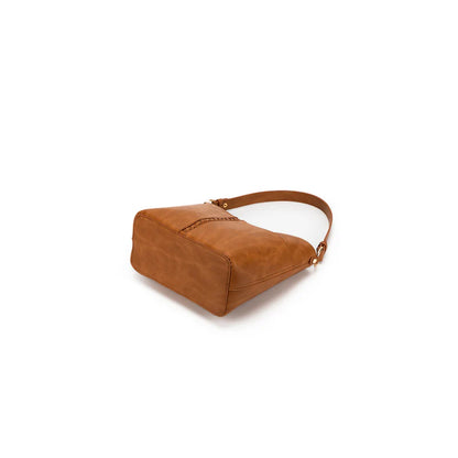BLACK CAVIAR MELODY CROSSBODY BAG - TAN