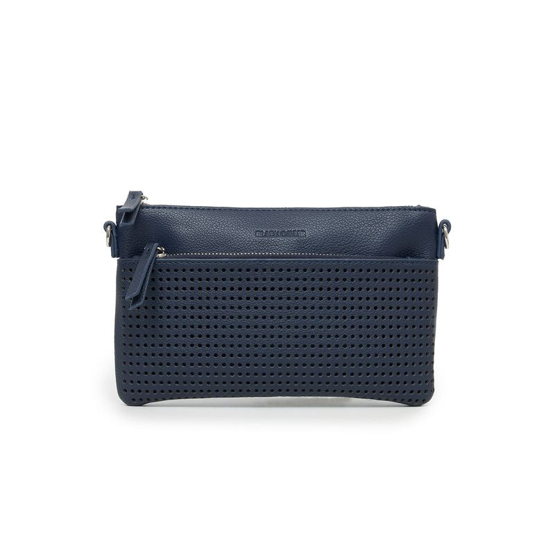 BLACK CAVIAR BAGS - MILLA CROSSBODY/CLUTCH - DEEP NAVY