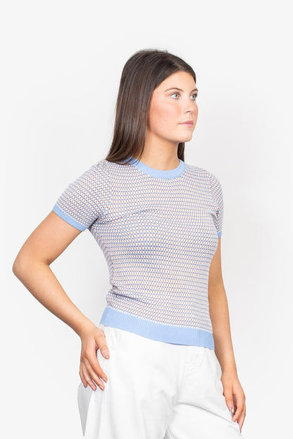 ANTLER - ASTER TOP - BLUE