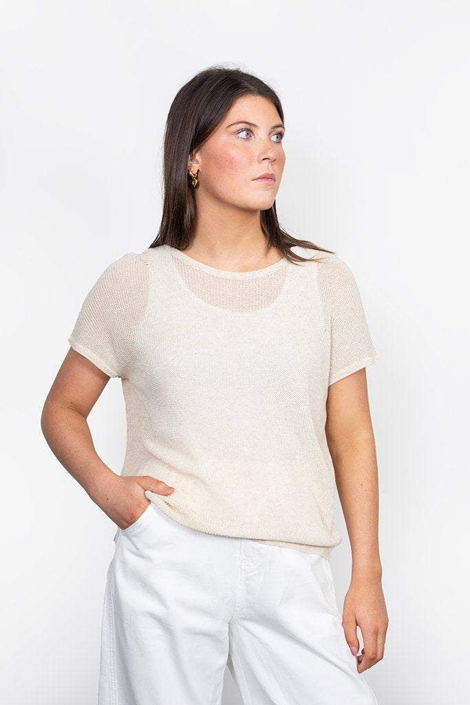 ANTLER - DRIFT TOP - NATURAL