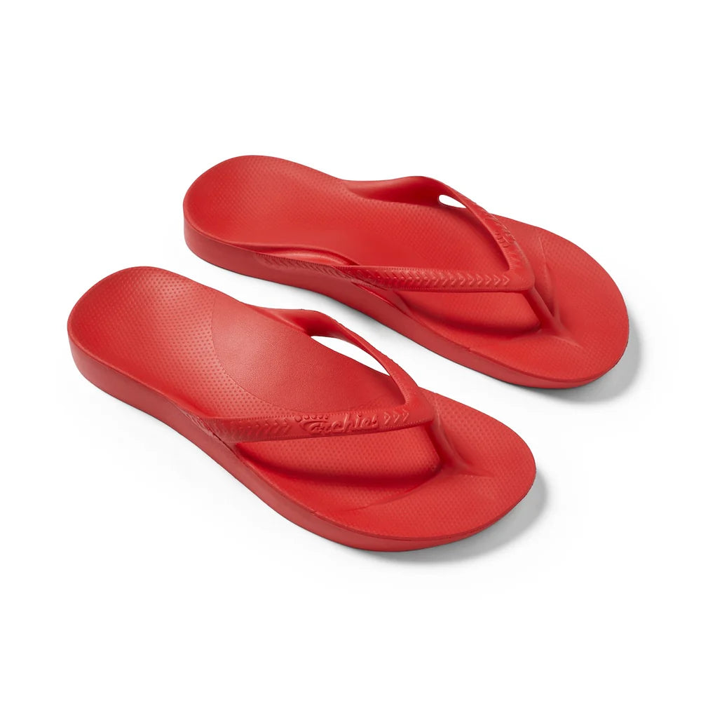 ARCHIES FOOTWEAR JANDALS - CHILLI RED