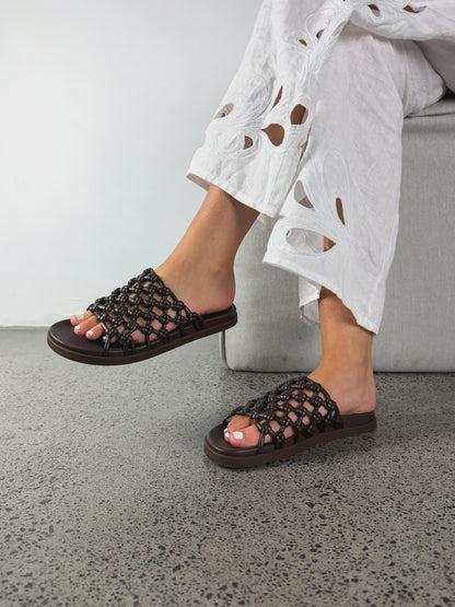MINX - AMALFI - DARK BROWN