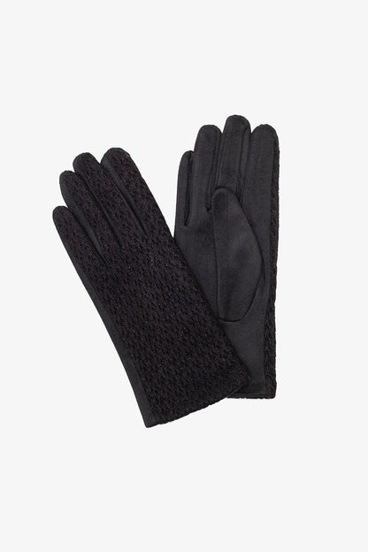 ANTLER EDITH GLOVES - BLACK