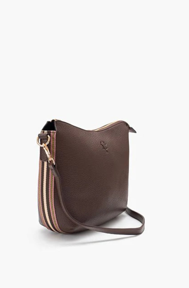 ANTLER ALFIE BAG - CHOCOLATE & BLUSH - ALFIE-CB