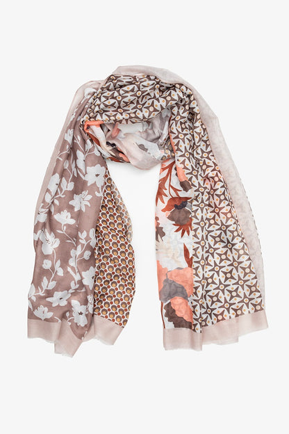 ANTLER TAWNY SCARF - GOLDEN