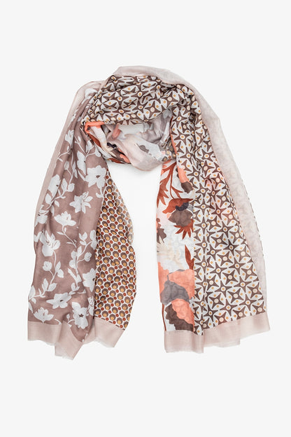 ANTLER TAWNY SCARF - GOLDEN