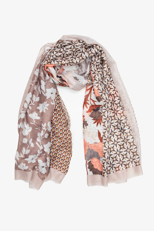 ANTLER TAWNY SCARF - GOLDEN