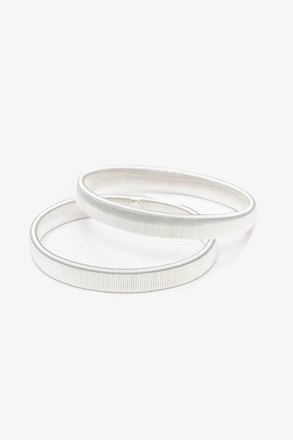 ANTLER SLEEVE BANDS - SILVER