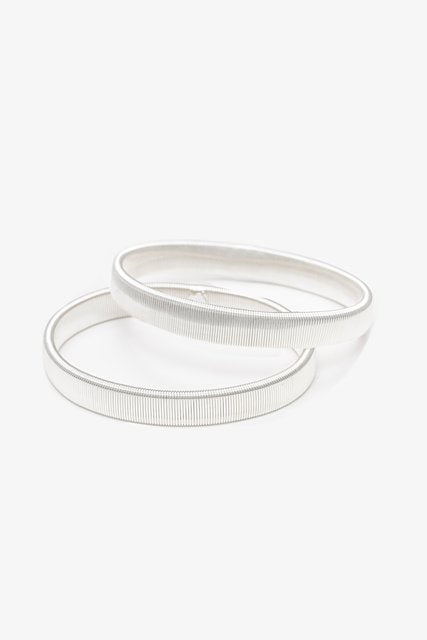ANTLER SLEEVE BANDS - SILVER