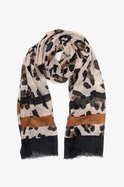 ANTLER - LEOPARD SAFARI SCARF - MULTICOLOUR