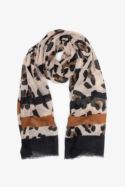 ANTLER - LEOPARD SAFARI SCARF - MULTICOLOUR