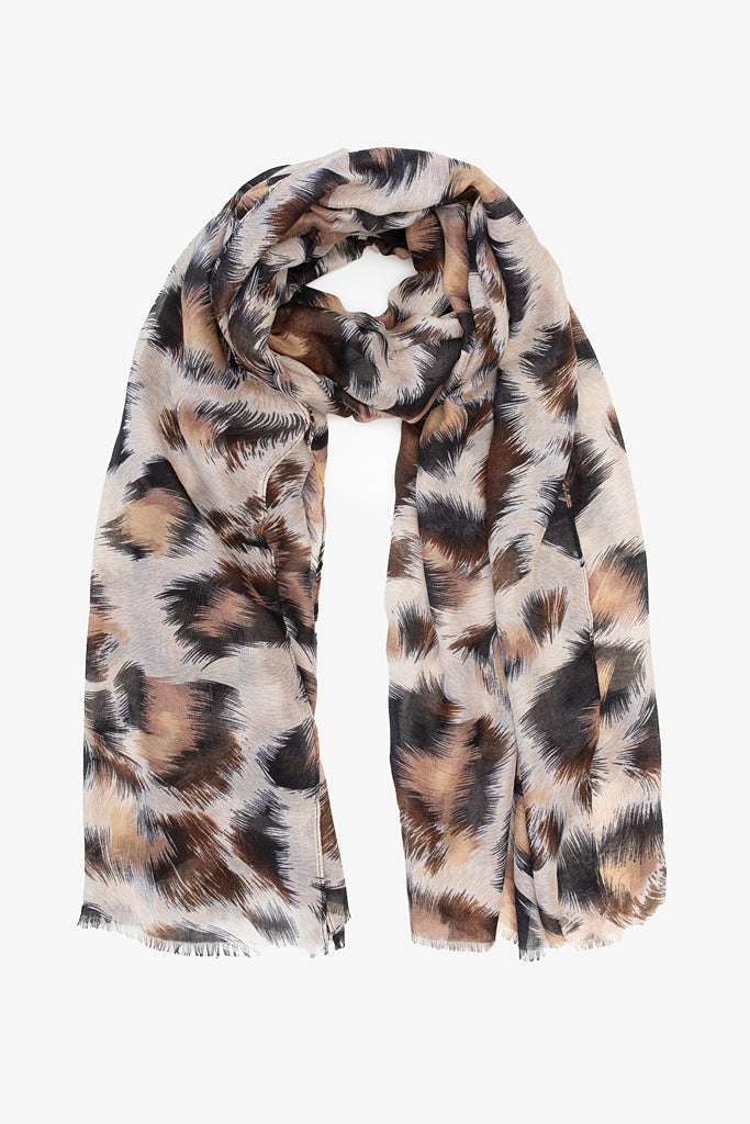 ANTLER URBAN SCARF - LEOPARD PRINT