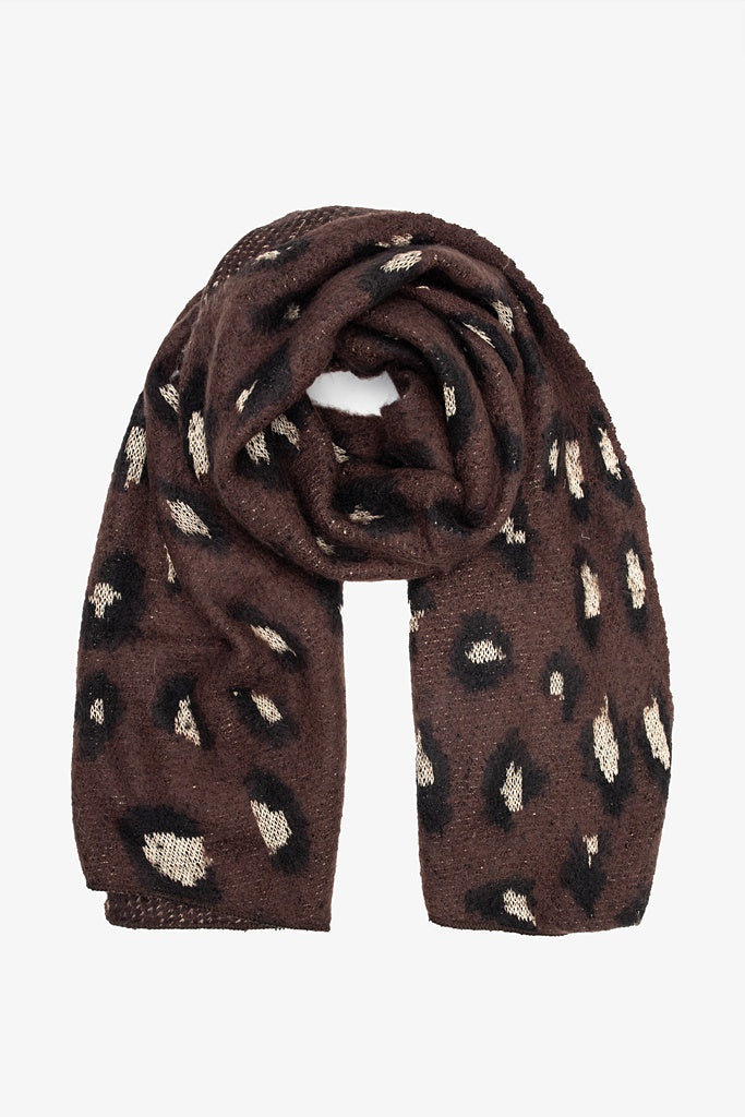 ANTLER - GOLDEN PROWL SCARF - CHOCOCLATE