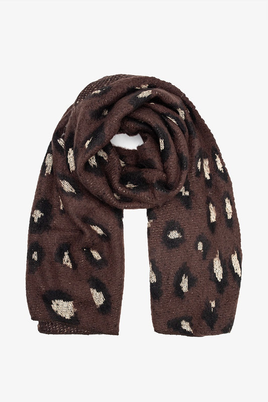 ANTLER - GOLDEN PROWL SCARF - CHOCOCLATE