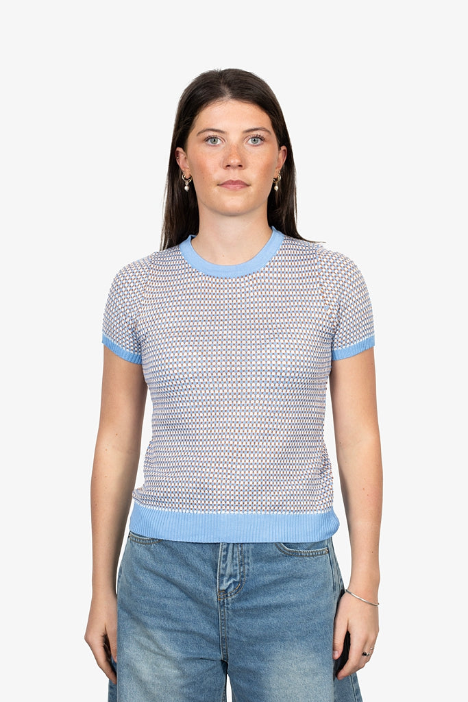 ANTLER - ASTER TOP - BLUE